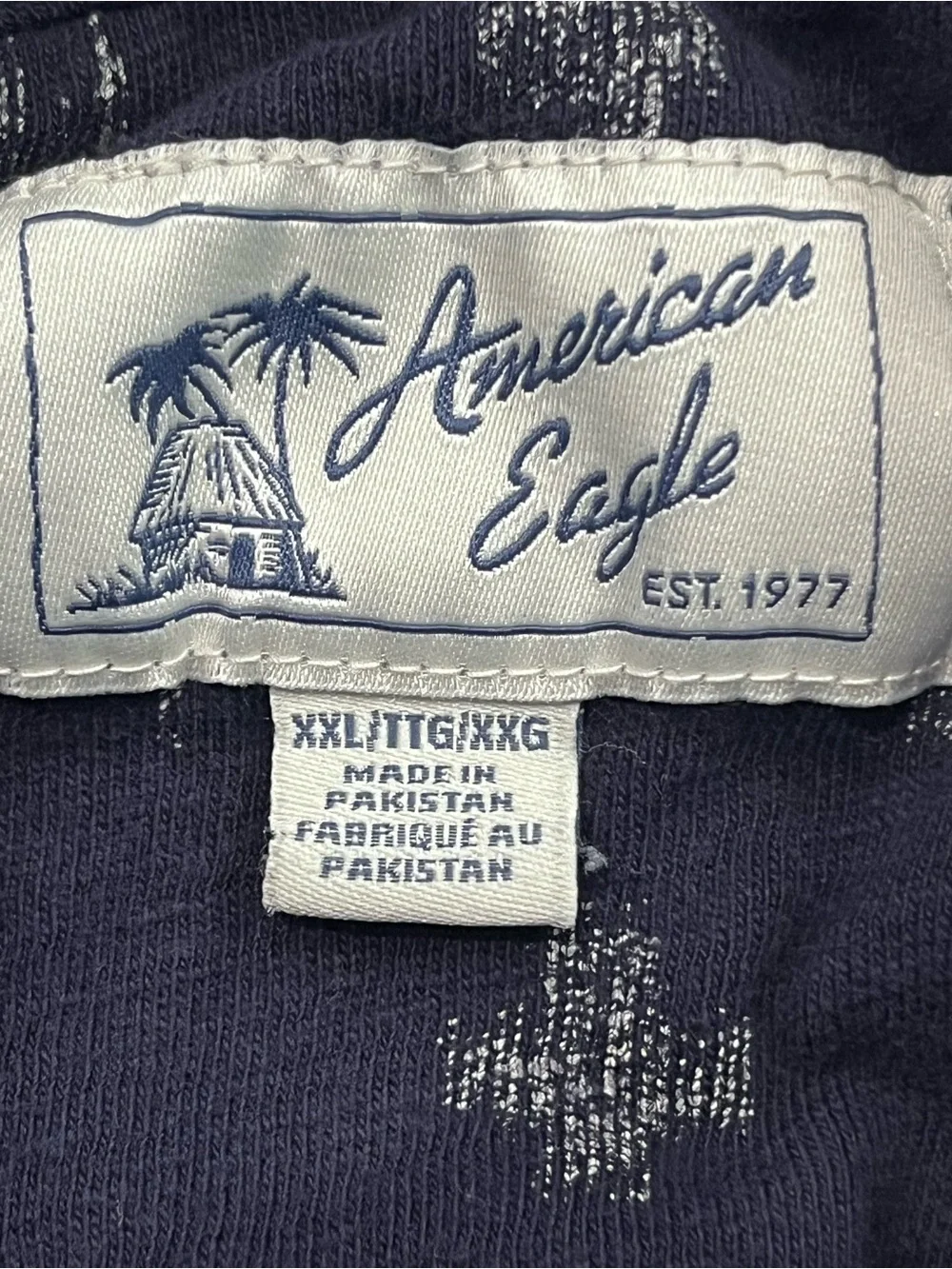 American Eagle Short Sleeve Button Up Shirt XXL